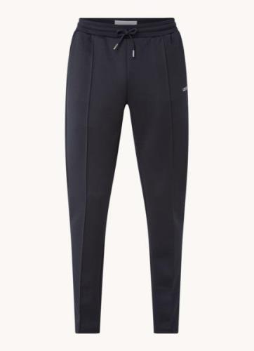 Les Deux Ballier straight fit trackpants met steekzakken en logo