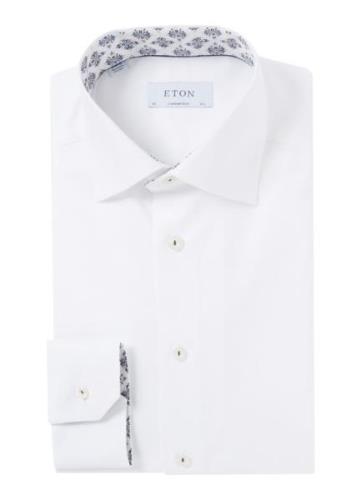 Eton Regular fit overhemd in lyocellblend