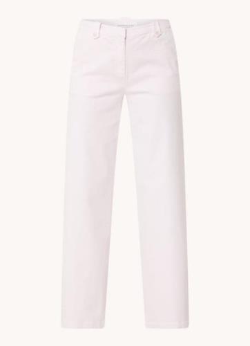 Josephine & Co Danique mid waist loose fit chino met stretch