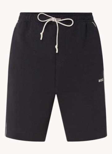 HUGO BOSS Headlo straight fit korte joggingbroek met logo