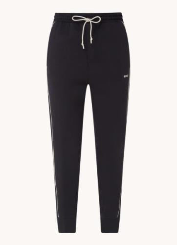 HUGO BOSS Hadiko tapered fit joggingbroek met logo en steekzakken