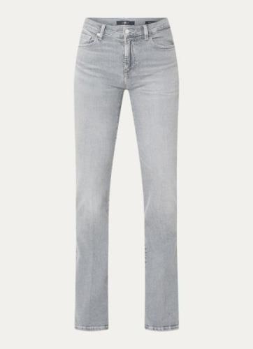 7 For All Mankind Newport high waist flared jeans met gekleurde wassin...