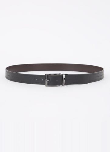 Emporio Armani Reversible riem van leer