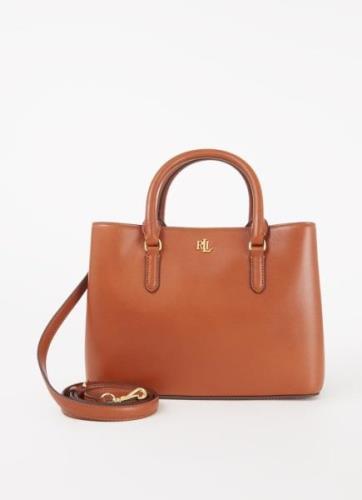 Ralph Lauren Marcy handtas van leer