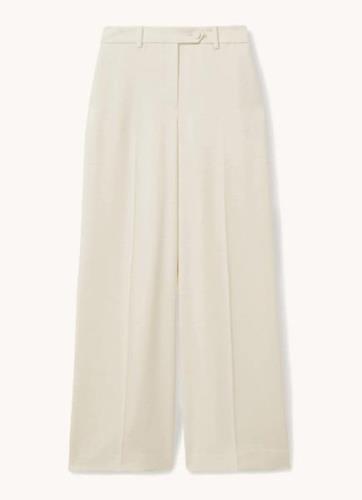 Reiss Solene high waist wide fit pantalon met split