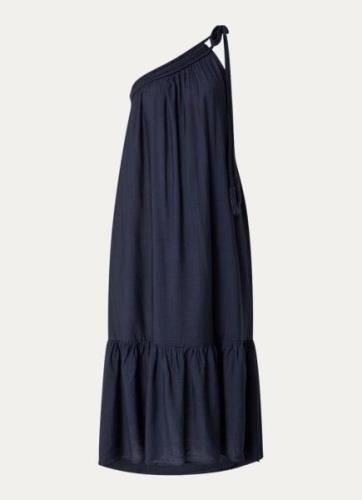 Co'Couture Hera one shoulder midi jurk met gevlochten details