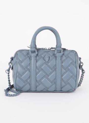 Kurt Geiger Kensington Small crossbodytas van leer met quilt patroon