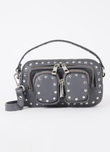 Núnoo Helena Rivet crossbodytas van leer met studs