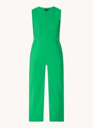 Whistles Josie loose fit jumpsuit met strikceintuur