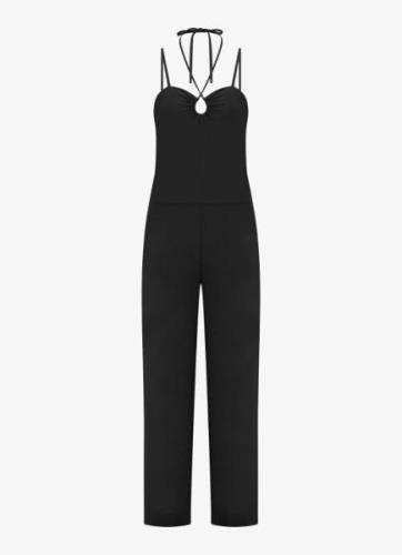 Studio Anneloes Macey wide fit jumpsuit met steekzakken