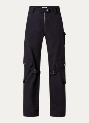 Acne Studios Low waist loose fit cargobroek met steekzakken