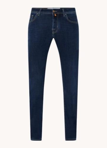 Jacob Cohën Nick slim fit jeans in lyocellblend met medium wassing