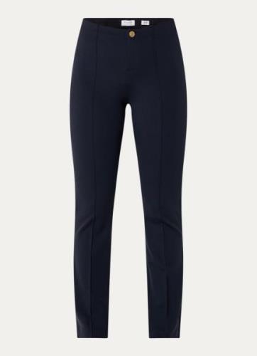 Rosner Alisa high waist slim fit pantalon met persplooi