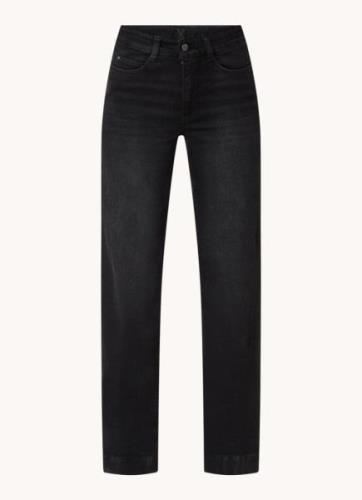 MAC Jeans Dream high waist wide leg jeans met donkere wassing