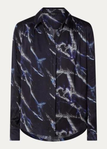 Claudia Sträter Blouse van satijn met print