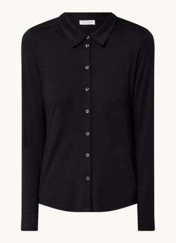 Marc O'Polo Blouse van jersey met stretch