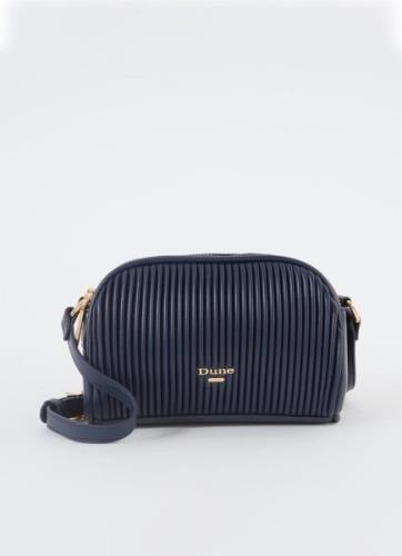 Dune London Pleat crossbodytas met logo