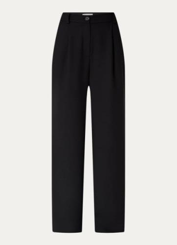 Modström Gale high waist wide fit pantalon met steekzakken