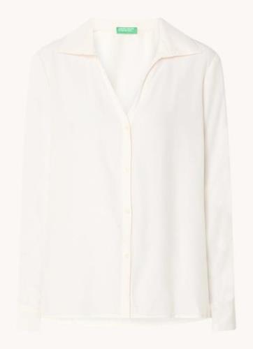 Benetton Blouse met kraag