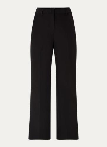 Bruuns Bazaar Eleza high waist wide fit pantalon met steekzakken