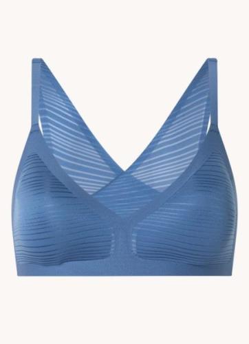 Chantelle Bralette met uitneembare vulling en streepprint