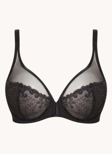 Simone Pérèle Delice plunge bh met mesh en lurex