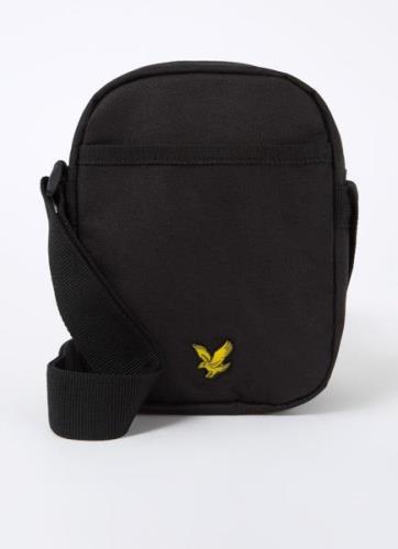 Lyle & Scott Crossbodytas van canvas met logo