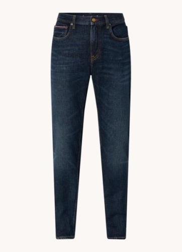 Tommy Hilfiger Denton straight leg jeans met donkere wassing