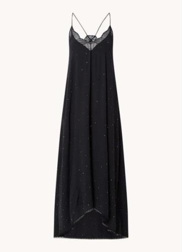 Zadig&Voltaire Risty maxi jurk met strass