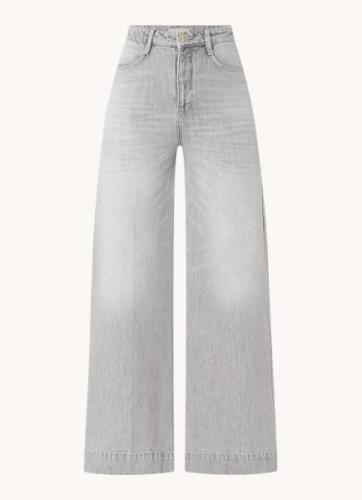 JOSH V Alina high waist wide leg jeans met gekleurde wassing