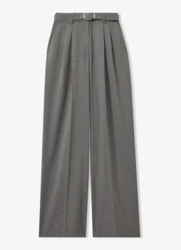 Reiss Freja high waist wide fit pantalon met ceintuur