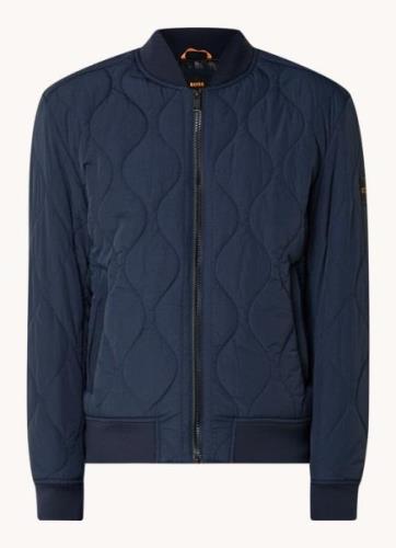 HUGO BOSS Ostrong quilted jack met logo