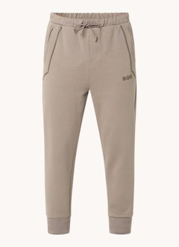 HUGO BOSS Hadiko tapered fit joggingbroek met logo en steekzakken