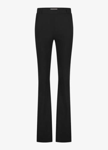 Studio Anneloes High waist flared broek met steekzakken