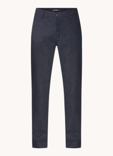 Boggi Milano Straight leg jeans met donkere wassing