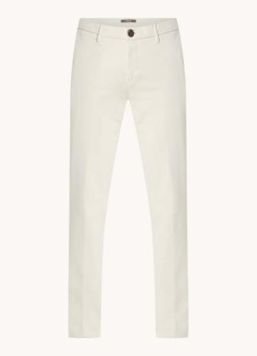 Boggi Milano Slim fit chino met steekzakken