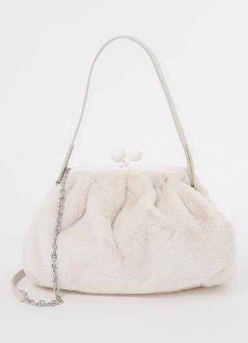 MaxMara Gianna clutch met afneembare schouderriem