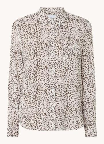 Rails Josephine blouse met panterprint