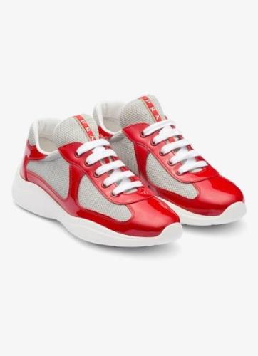 Prada America's Cup sneaker met lakfinish