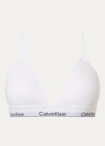 Calvin Klein Bralette met uitneembare vulling en logoband