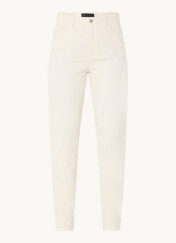 Expresso High waist tapered jeans met gekleurde wassing