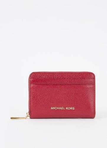 Michael Kors Jet Set Small portemonnee van leer