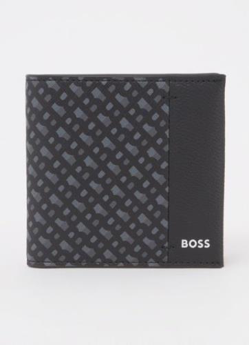 HUGO BOSS Zair N portemonnee van leer met logoprint