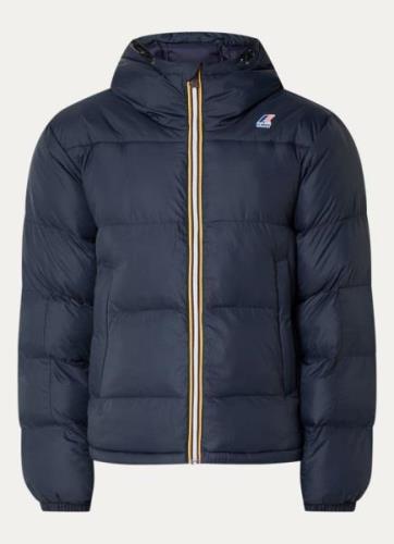 K-Way Le Vrai 3.0 puffer jack met capuchon en logo