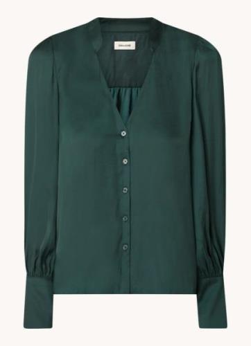 Zadig&Voltaire Tinous blouse van satijn