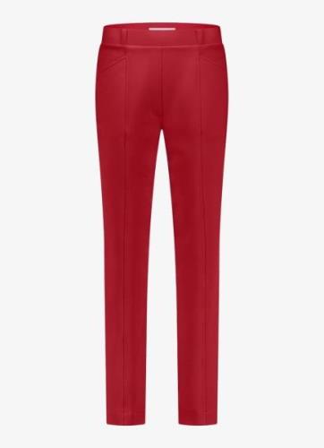 Studio Anneloes Luca mid waist tapered fit pantalon met steekzakken