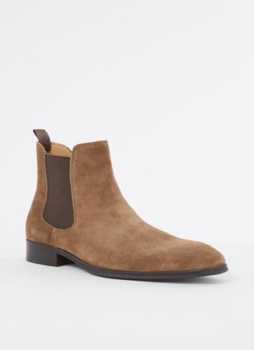 Dune London Mandatory chelsea boot van leer