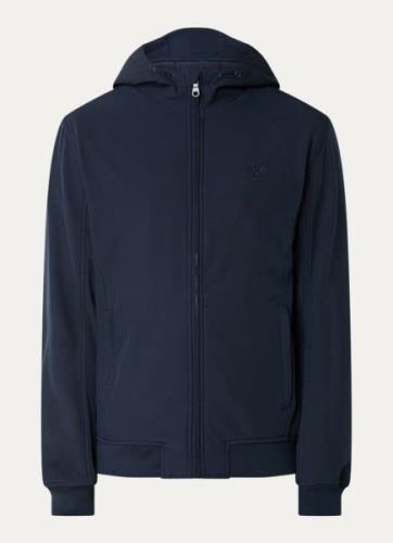 Lyle & Scott Softshell jack met capuchon en ritszakken