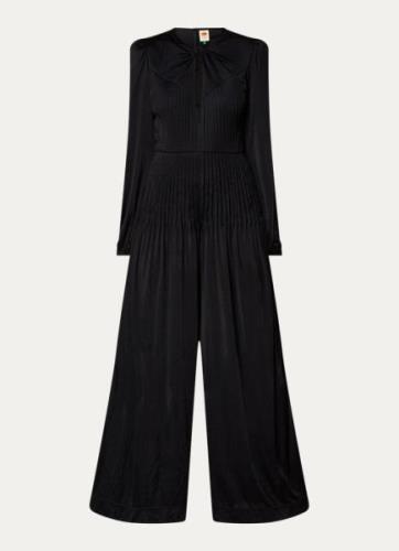 Farm Rio Wide fit jumpsuit met cut-out detail en plissé