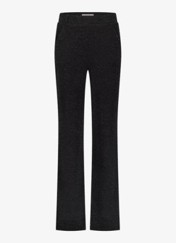 Studio Anneloes Marilon mid waist flared fit broek met glitter en stee...